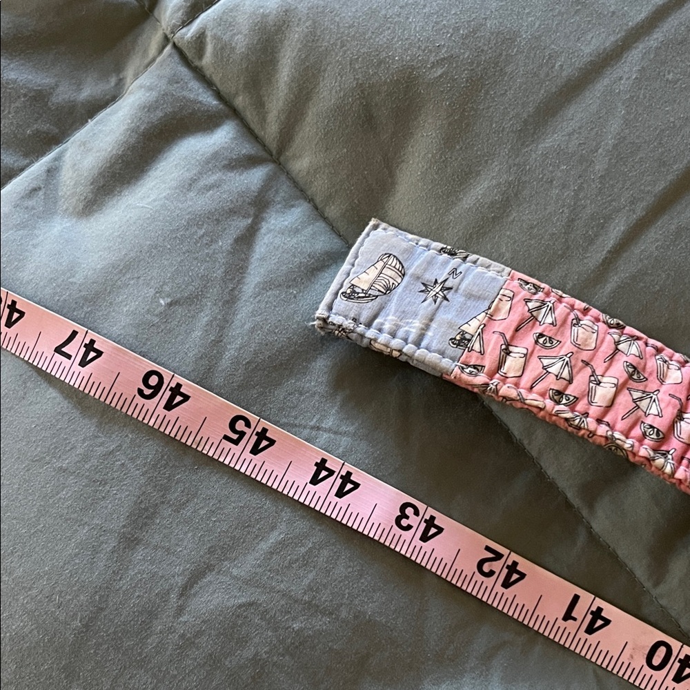 Vineyard Vines Patchwork Belt with Gold Buckle - Picture 5 of 5